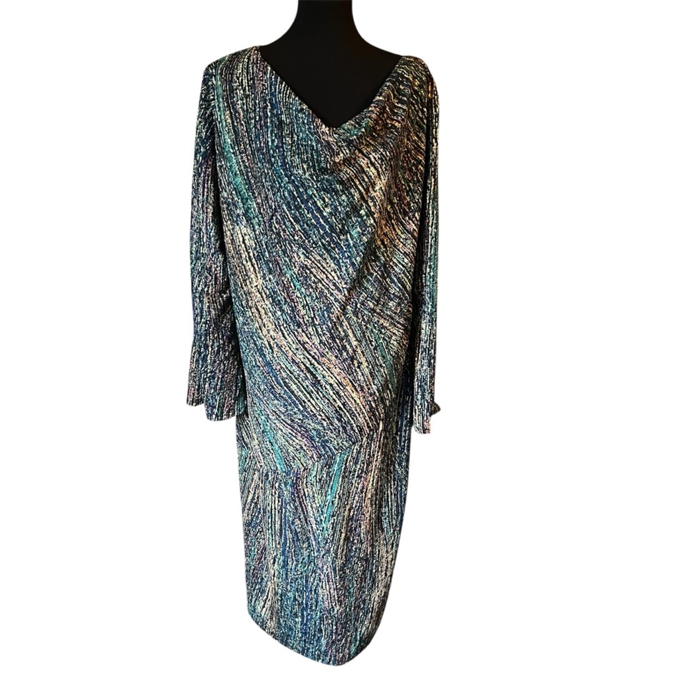 Ashro Women’s Maxi Dress 3/4 Bell Sleeves XXXL